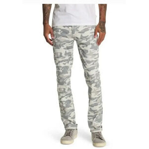 Joe's Jeans Men's Gray Camo Slim Fit Chino Pants Size 29